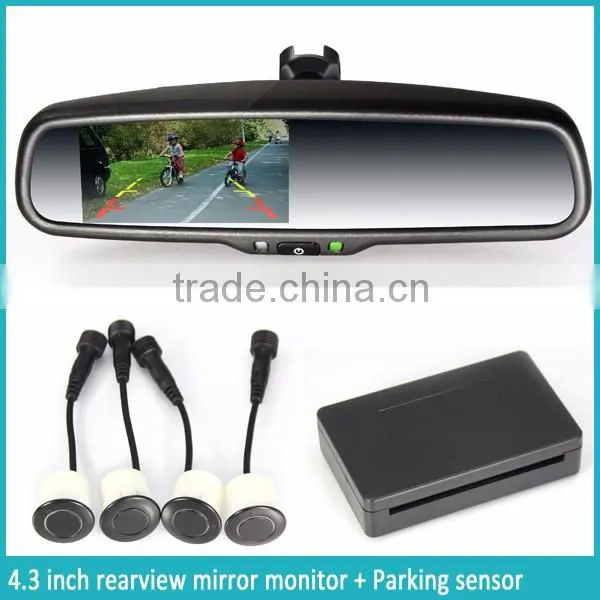 Panoramic Rear View Mirror with Detector De Radar Sensor Rear View Mirror Camera