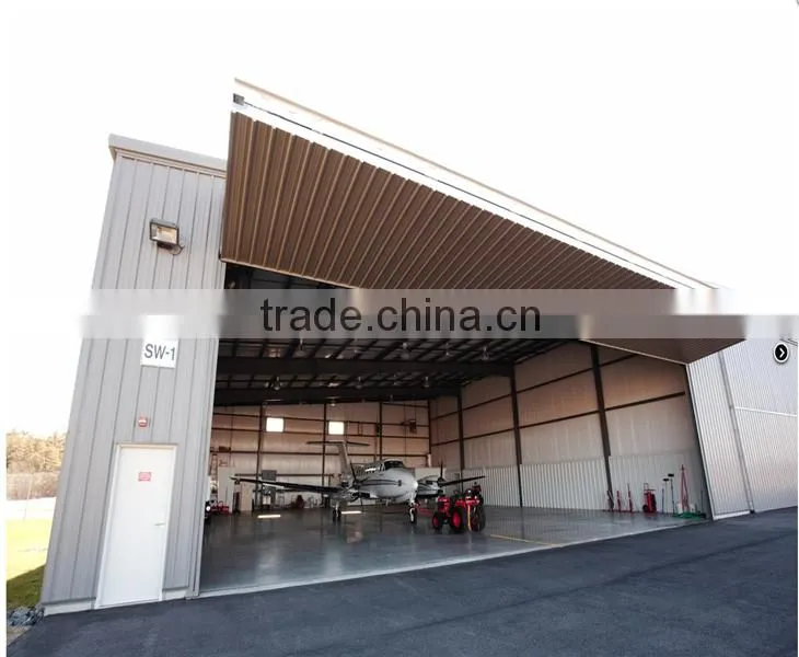 Low Cost Arch Steel Frame Airplane hangar