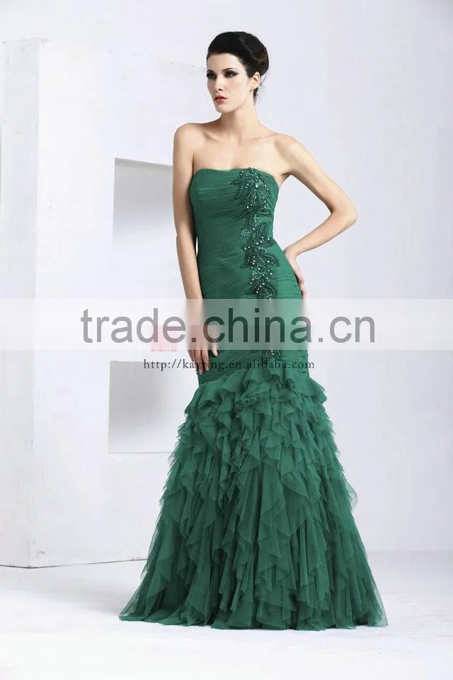 Strapless off shoulder horizontal neckline ruched garden wedding mother of bride dresses