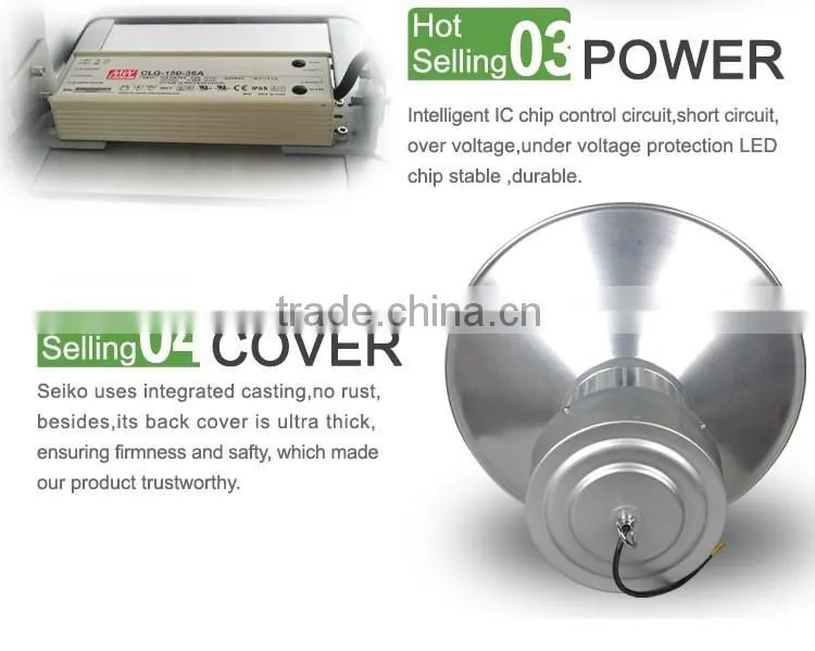 Led linear high bay light ip65, industrial 100w 200w led high bay light