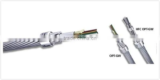 Hot sale single mode stranded 28 core cable opgw