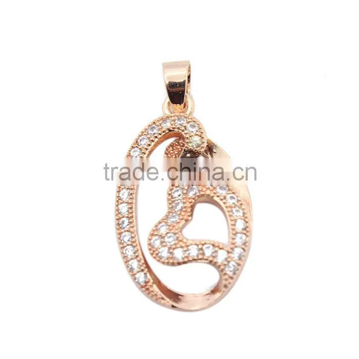 925 sterling silver gemstone new lover pendant