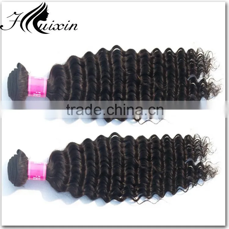 deep wave hot selling brazilian curly eurasian virgin hair bundles