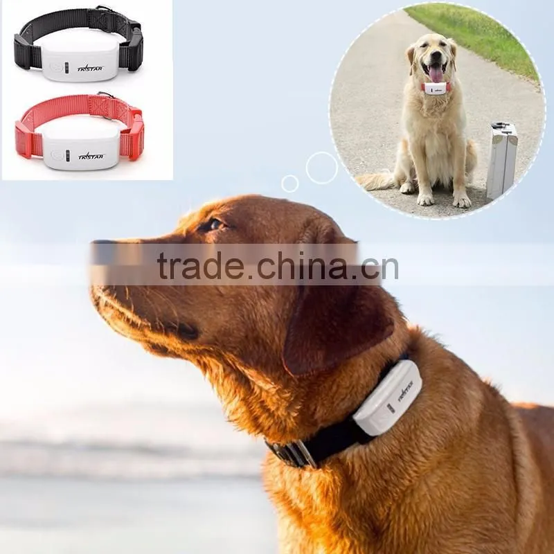 Mini DIY pet dog collars gps tracker GSM/GPRS position locator