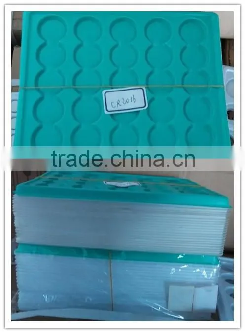 Blister packaging cr2032 Lithium button cell battery
