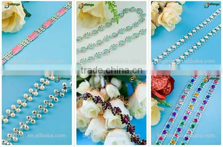 2015 latest charming bead caps elegant rhinestone necklace jewelry accessories bead caps jewelry accessories for ladies