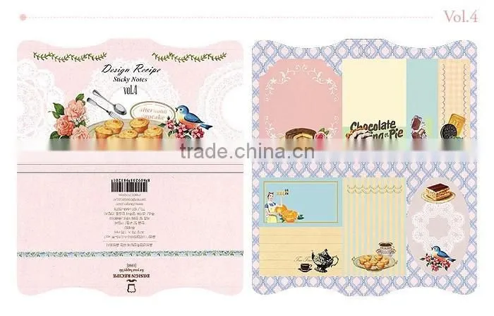 promotional notepad /custom note pad/sticky memo pad