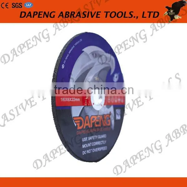 Fiber reinforced resin wheels for grinding metal used 7'' *1/4''*7/8''