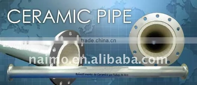 Newly High Wear Resistant Ceramic lined Steel Pipe