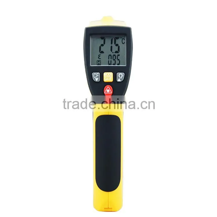 Portable Digital Thermometer Accuracy +/-2 Celsius IR Thermometer AZ8895