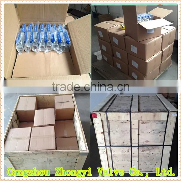 wholesale price 3-way(L/T-Port)1000Psi ball valve made in china