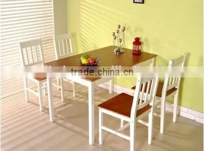 2016 China suppliers pine wood dining table with chairs noahsion-0600