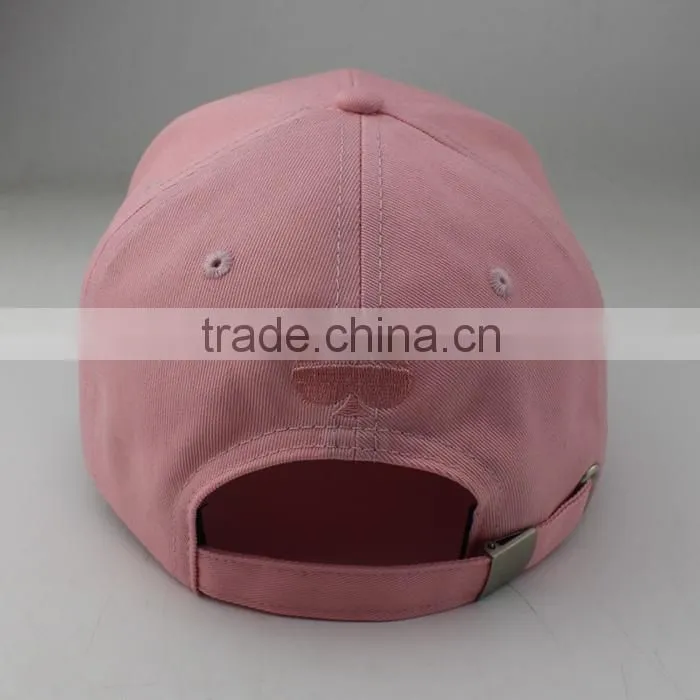 Fashion custom 100% cotton baseball hat cap