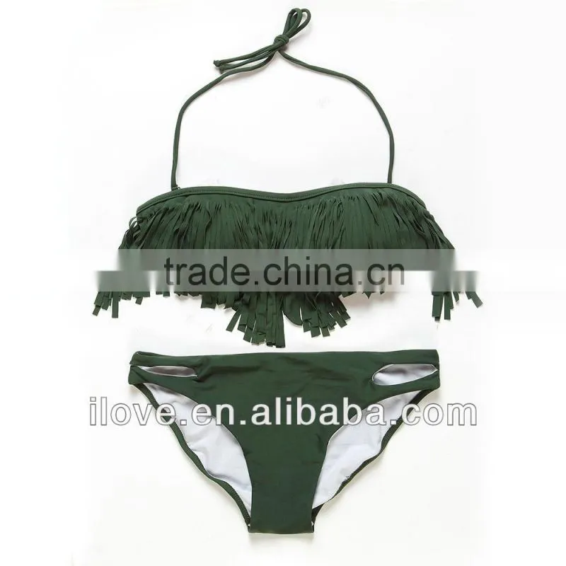 2014 Newest Fashion Latest Sexy Girls Sling Bikini Swimwear