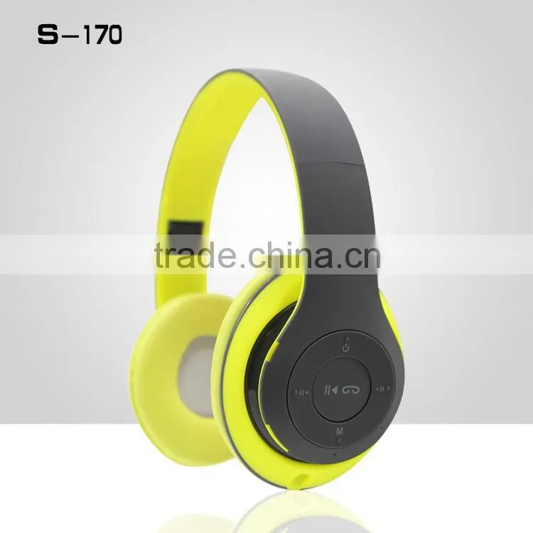 SNHASLAR S170 hot sale black bluetooth headphone, Headphones for wholesales, headphones wireless headset