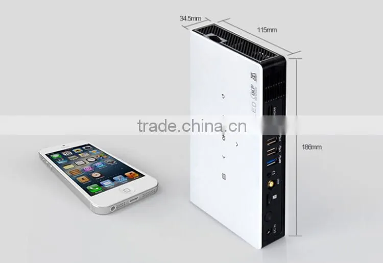 LUXCINE New Arrival Mini Projector / Smart WiFi Projector / 3D Projector Z3 With RAM1.5G ROM20G