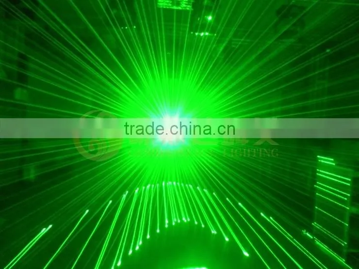 1W single green laser light stage rgb laser light system fashion dj lights