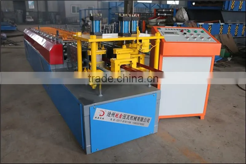 alibaba china Door Frame Omega Keel Roller Form Machines profile machine