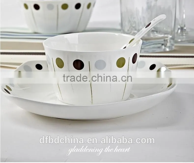 22pcs bone china dinner set/dinnerware sets/porcelain dinner sets