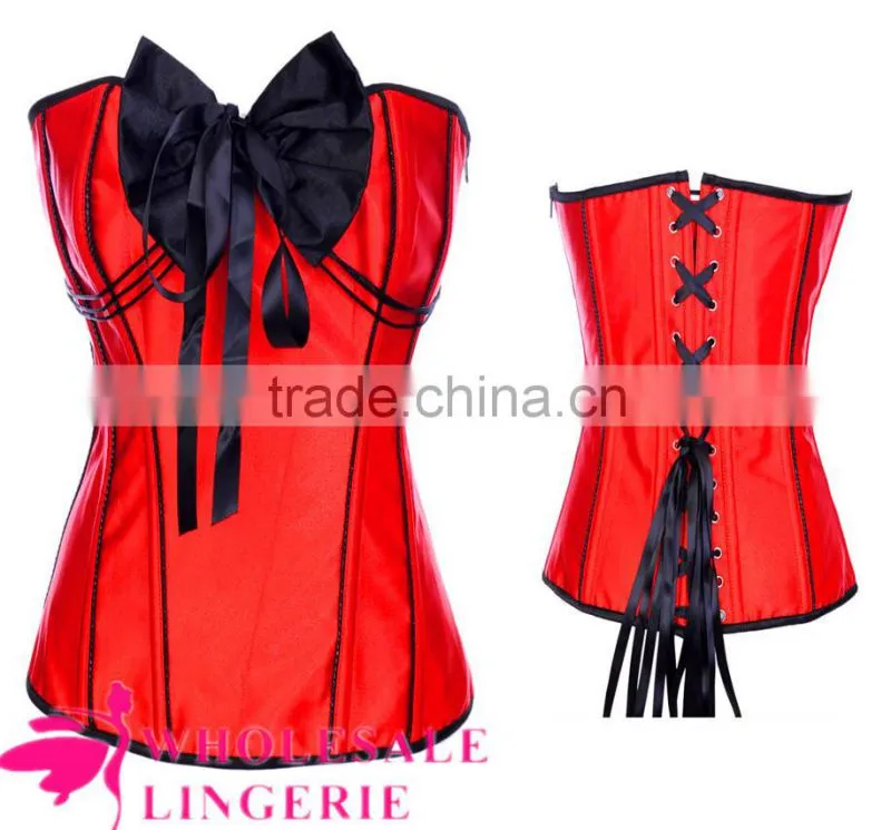 2015 new design sexy red mature corset for waist training corsets for sale