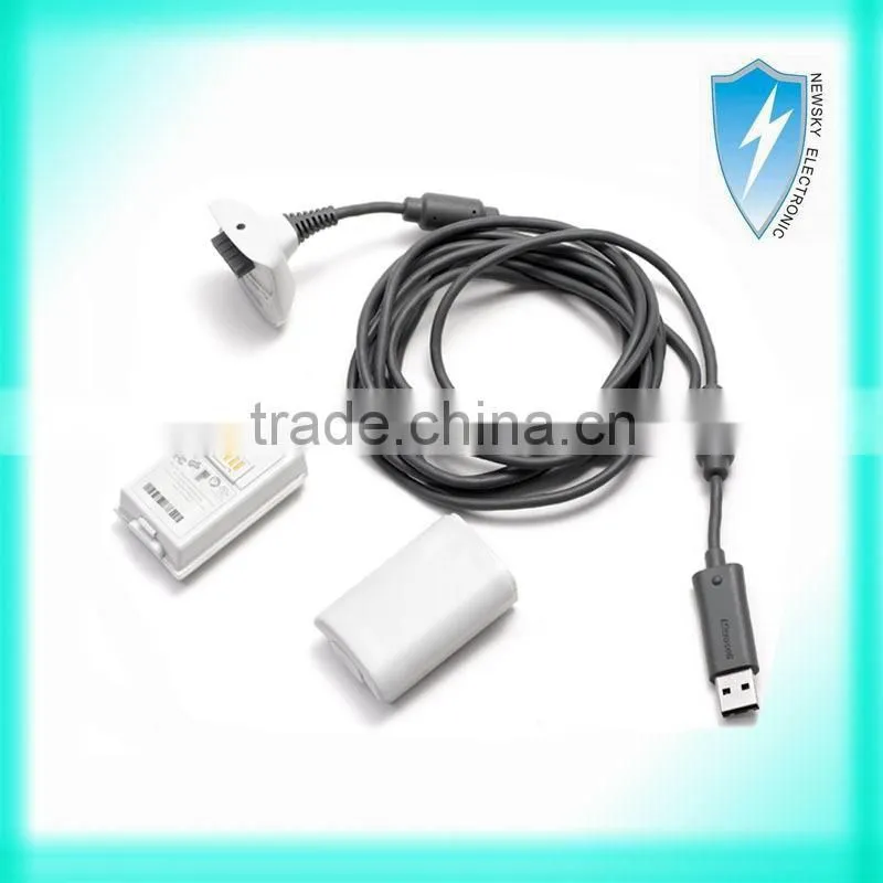 For Xbox 360 Play & Charge Kit