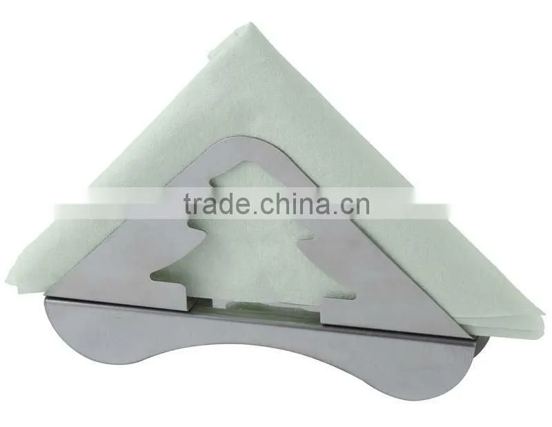2 in 1 stainless steel tissue rack, napkin stand