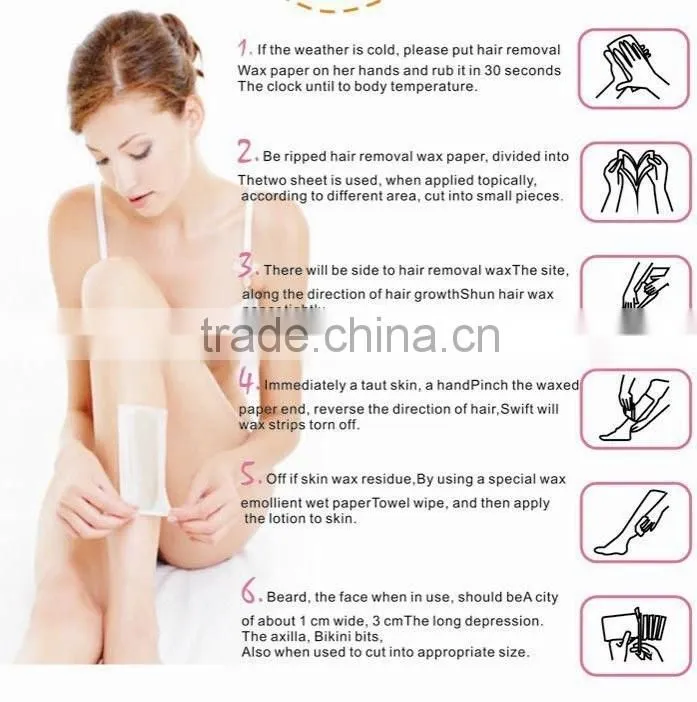 Portable roller on wax heater hair removal