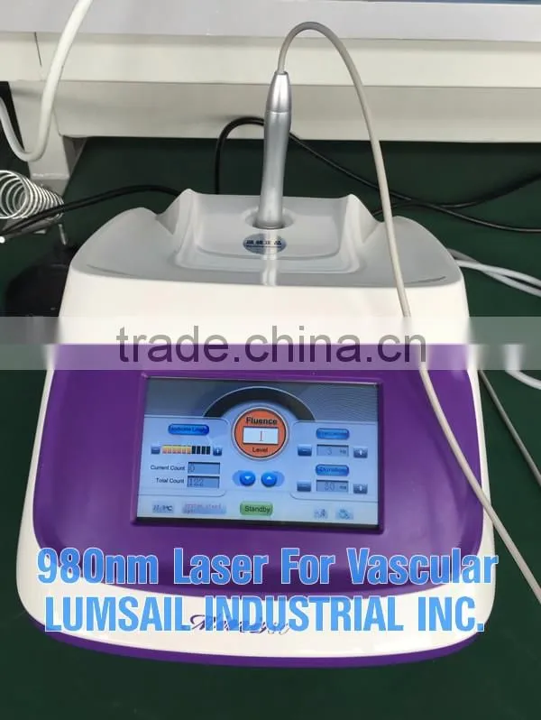 Spider Vein Removal Machine Vascular Removal 980nm Medical Beauty Diode Laser Machine