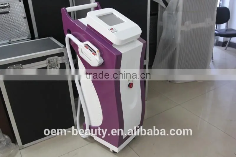 ce approve vertical ipl hair removal machine with 3 filters A006