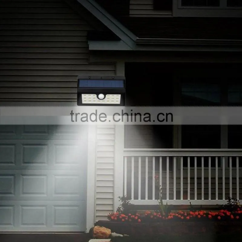3.2W Solar motion Light Wall Mounted PIR Motion Sensor /Garden Yard Street Solar Lights
