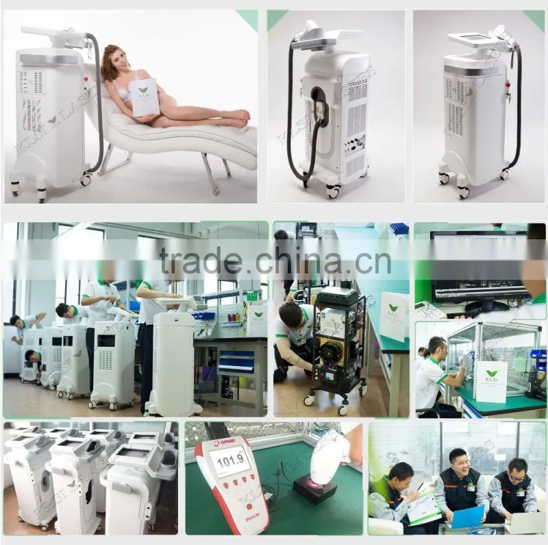 Facial / full body Diode Laser Hair Removal machine skin whitening treatment