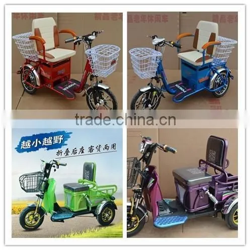 adult 3 wheel electric bicycle /electric three wheel bicycle 48V