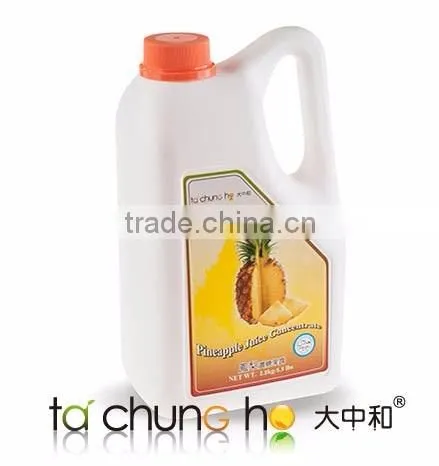 Wholesale Taiwan 2.5kg TachunGho Pineapple Juice Concentrate