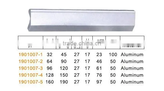 furniture aluminum pull handles for door