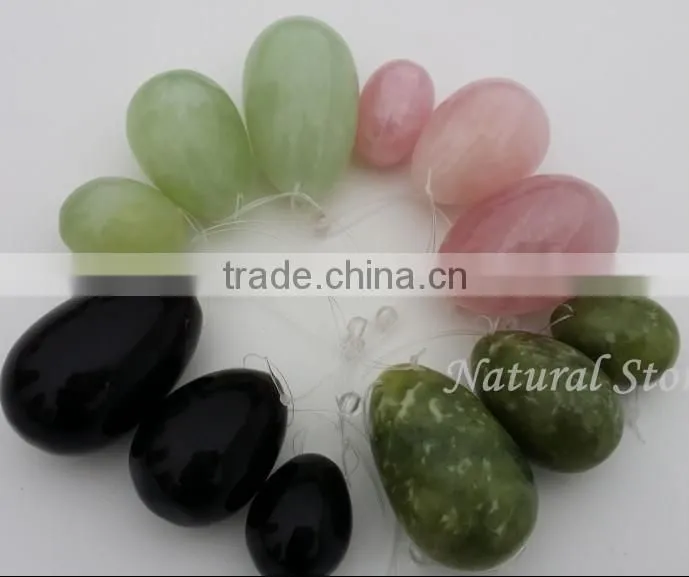 100% genuine jade eggs ,all the egs with jade material certification