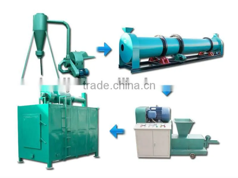 Professional charcoal making machine / charcoal briquette machine / coal briquette machine