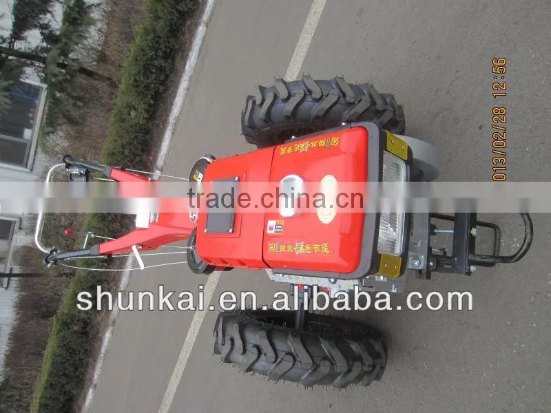 Agricultural Diesel Engine Walk Behind Tractor