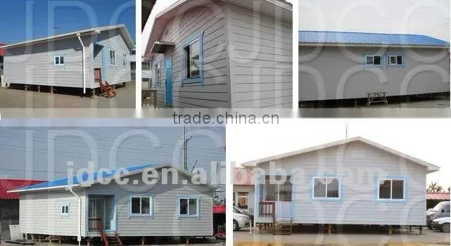 economic modern prefab steel villa