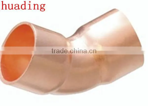 45 degree Elbow copper pipe fitting Copper elbow