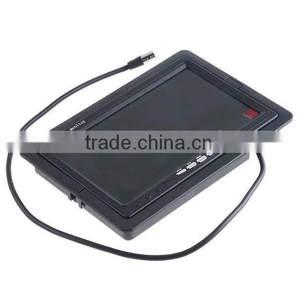 7" Color TFT LCD Car Rearview Monitor for DVD Camera VCR