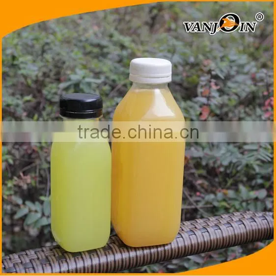 Hot Sale 250ml 350ml 500ml Crystal Clear Plastic Bottles Screw Cap