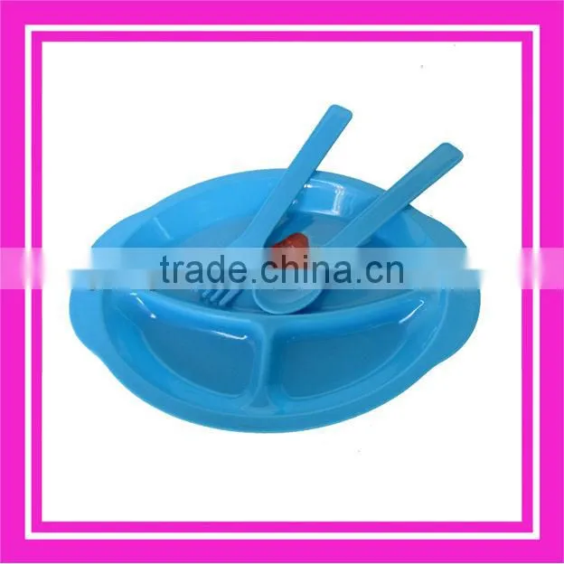 4pcs kids dinner set plastic