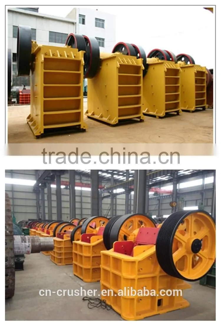 " High wear resistance " jaw crusher with large processing capacity