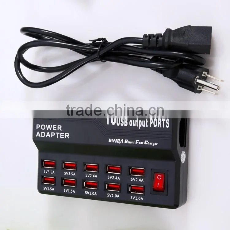USB FAST CHARGER PORTABLE USB CHARGER MULTI-PORT USB CHARGER