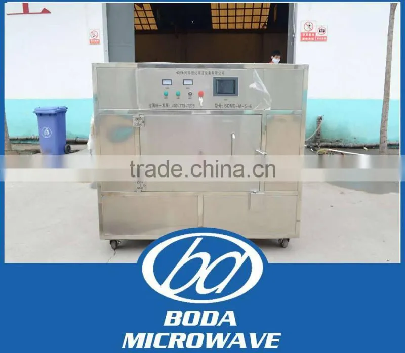 batch type microwave drying oven