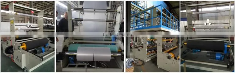 High output plastic blowing film extruder line