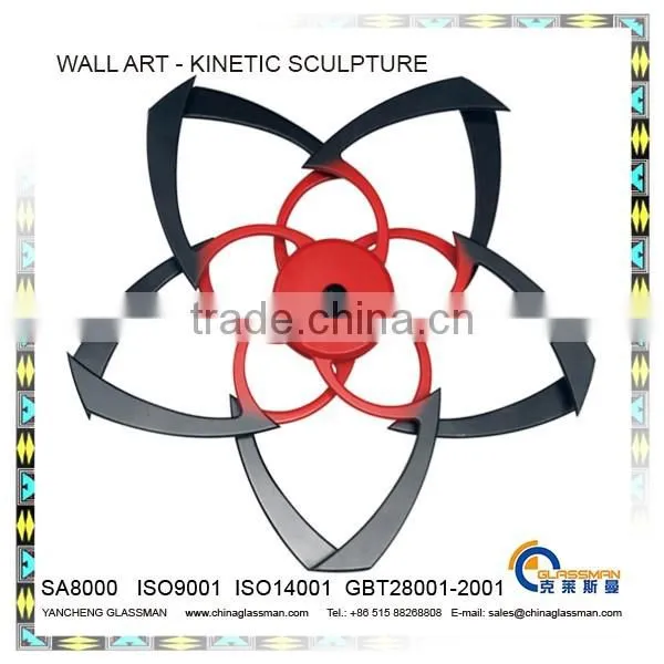 YWA1602B,WALL ART KINETIC SCULPTURE