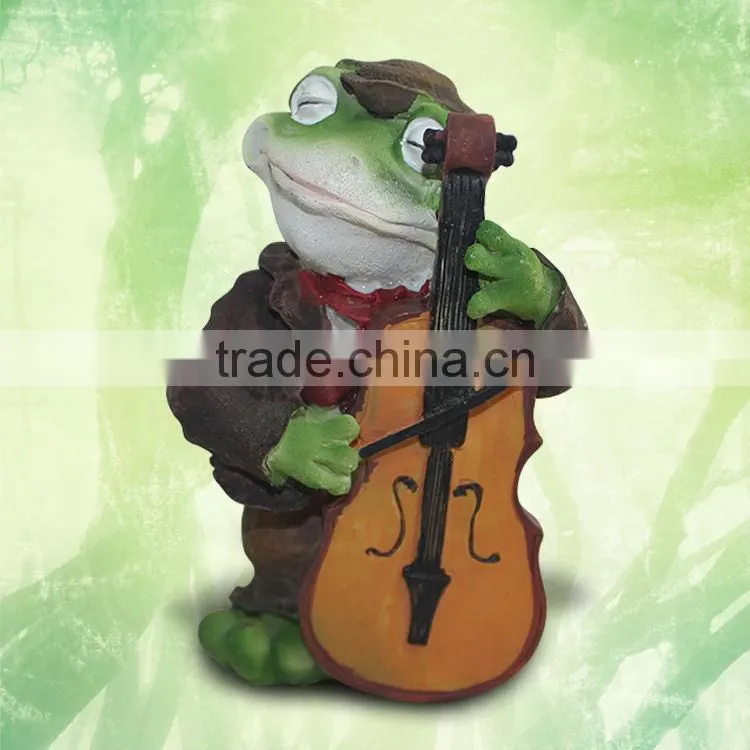 Garden musical frog decorative items