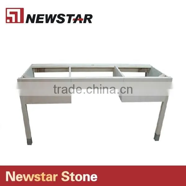 Newstar Hotel motel wood stain bathroom Vanity Bases