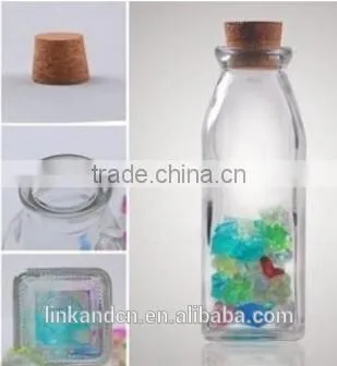 haonai geliable glass products,beautiful design fruit juice glass bottle